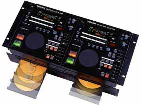 Tascam CD 302 Dual DJ CD Decks -:-:- FUTURE STYLE -:-:- electronic 